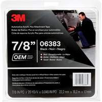 3M Automotive Acrylic Tape, 18 M (60') L x 22 mm (7/8") W, 45 mils, Acrylic Pathway Supply LP