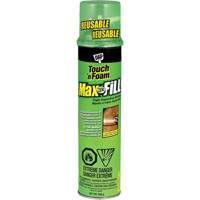 Touch 'n Foam&reg; Max Fill Triple Expanding Sealant, 566 g, Aerosol Can, Cream Pathway Supply LP