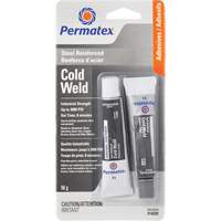 Cold Weld Bonding Compound, 2 x 28 g, Tube, Two-Part, Grey Pathway Supply LP