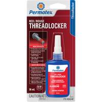 Permanent Strength Threadlocker, Red, High, 36 ml, Bottle Pathway Supply LP