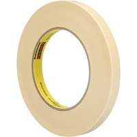 Scotch&reg; High-Performance Masking Tape 232, 12 mm (1/2") x 55 m (180'), Tan Pathway Supply LP