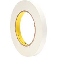 Scotch&reg; Printable Flatback Paper Tape 256, 12 mm (1/2") x 55 m (180'), White Pathway Supply LP