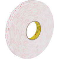 VHB Tape 4950, 33 m (108') L x 25.4 mm (1") W, 45 mils, Acrylic Pathway Supply LP