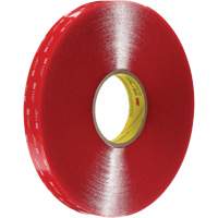VHB Tape, 33 m (108') L x 12 mm (1/2") W, 40 mils, Acrylic Pathway Supply LP