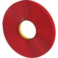 VHB Tape, 33 m (108') L x 12 mm (1/2") W, 40 mils, Acrylic Pathway Supply LP