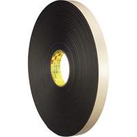 Ruban double face en mousse, 66 m (216') lo x 12,7 mm (1/2") la, 31 mils, Poly&eacute;thyl&egrave;ne Pathway Supply LP