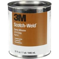 Scotch-Weld Adhesive, 32 fl. oz., Kit, Two-Part, Grey Pathway Supply LP
