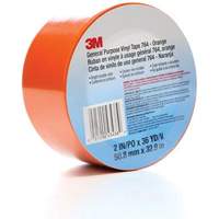 Ruban en vinyle pour travaux g&eacute;n&eacute;raux 764, 50,8 mm (2") la x 32,9 m (108') lo, 5 mils, Orange Pathway Supply LP