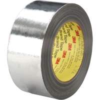 High-Temperature Aluminum Foil/Glass Cloth Tape, 7.3 mils Thick, 25.4 mm (1") x 33 m (108') Pathway Supply LP