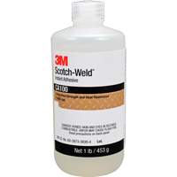 Scotch-Weld Instant Adhesive CA100, Off-White, Bottle, 1 lbs. Pathway Supply LP
