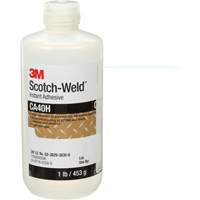 Scotch-Weld Instant Adhesive, Clear, Bottle, 1 lbs. Pathway Supply LP