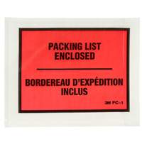 Packing List Envelope, 5-1/2" L x 4-1/2" W, Endloading Style Pathway Supply LP