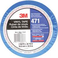 471 Vinyl Tape, 50.8 mm (2") W x 32.9 m (108') L, 5.2 mils, Blue Pathway Supply LP