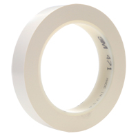 471 Vinyl Tape, 25.4 mm (1") W x 32.9 m (108') L, 5.3 mils, White Pathway Supply LP