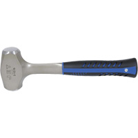 JSCH-25 Super Heavy-Duty Club Hammer, 2.5 lbs., 10-3/4" L, Solid Steel Handle Pathway Supply LP