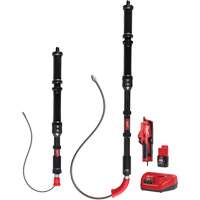 Ensemble de d&eacute;gorgeoir durinoir 2 outils M12 Trapsnake, &eacute;lectrique, Tulipe, 4'/6' Longueur du c&acirc;ble, 1/2"/3/8" Diam&egrave;tre du c&acirc;ble Pathway Supply LP