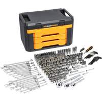 Mechanic's Tool Set in 3-Drawer Storage Box Pathway Supply LP