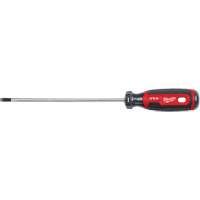 Cabinet Screwdriver, 3/16" Tip, Round, 254 mm L, Cushion Grip Handle Pathway Supply LP