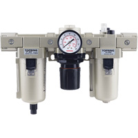 Filtre, r&eacute;gulateur, lubrifiant avec bol m&eacute;tallique, 1/2" NPT, 150 psi Pathway Supply LP