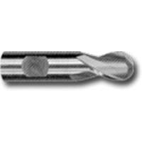 Weldon Shank Ball End Slot Drill Bit, 3/32" Dia., 1-7/8" L, 1/4" Shank, High Speed Cobalt Pathway Supply LP