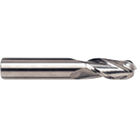 Fraise en bout sph&eacute;rique, 1/8" dia., 4 cannelures, Carbure Pathway Supply LP