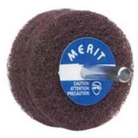Abrasotex Non-Woven Disc Wheel, 3" Dia., Very Fine Grit, Aluminum Oxide Pathway Supply LP