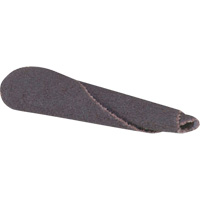 Cartouche de bande abrasive conique ALO, 320 Grain, 3/16" dia., Oxyde d'aluminium, 1" lo, 1/8" Dimension de l'arbre Pathway Supply LP