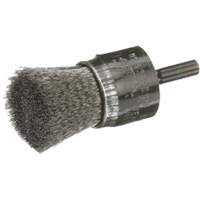 Crimped Wire End Brush, 1", 0.006" Fill Pathway Supply LP