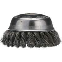 Knotted Cup Brush, 4" Dia. x 5/8"-11 Arbor Pathway Supply LP