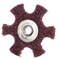 Abrasotex Surface Preparation Star, 2" Dia., Medium Grit, Aluminum Oxide Pathway Supply LP