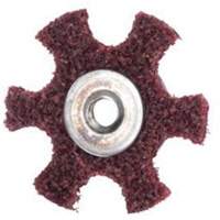 Abrasotex Surface Preparation Star, 4" Dia., Medium Grit, Aluminum Oxide Pathway Supply LP