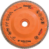 Disque &agrave; lamelles Enduro-Flex, 4-1/2" x 5/8"-11, Type 27, Grain 80, Alumine de zirconium Pathway Supply LP