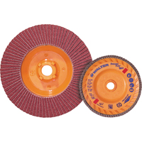 Enduro-Flex Stainless Flap Disc, 4-1/2" x 5/8"-11, Type 27, 40 Grit, Zirconia Alumina Pathway Supply LP