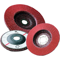 Disques &agrave; lamelles 747D, 4-1/2" x 7/8", Type 27, Grain 50, C&eacute;ramique Pathway Supply LP