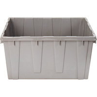 Nesting Container, 21.1" W x 17.7" D x 12" H, Grey Pathway Supply LP