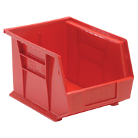 Ultra Stack & Hang Bin, 8-1/4" W x 7" H x 10-3/4" D, Red Pathway Supply LP