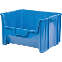 Contenants &agrave; empiler g&eacute;ants, 19-7/8" la, 12-7/16" h x 15-1/4" p, Bleu Pathway Supply LP
