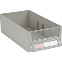 Tiroir de rechange pour armoires de pi&egrave;ces KPC-400, Plastique, 4-11/16" la x 8-5/8 p, 2-7/10" h, Gris Pathway Supply LP