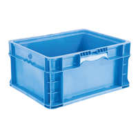 StakPak Plus 4845 System Containers, 15" W x 12" D x 7.5" H, Royal Blue Pathway Supply LP