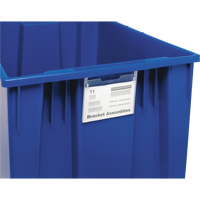 Label Holder for Stack & Nest Tote Pathway Supply LP