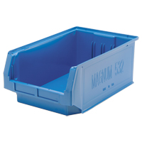 Giant Stacking Containers, 12.375" W x 19.75" D x 7.875" H, Blue Pathway Supply LP