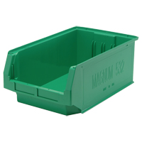 Giant Stacking Containers, 12.375" W x 19.75" D x 7.875" H, Green Pathway Supply LP