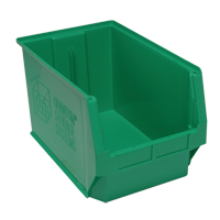 Contenants g&eacute;ants empilables, 12,375" la x 19,75" p x 11,875" h, Vert Pathway Supply LP