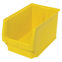 Contenants g&eacute;ants empilables, 12,375" la x 19,75" p x 11,875" h, Jaune Pathway Supply LP