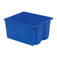 Polylewton Stack-N-Nest&reg; Containers, 13" x 24" x 20", Blue Pathway Supply LP