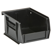 Ultra Stack & Hang Bin, 4-1/8" W x 3" H x 5-3/8" D, Black Pathway Supply LP