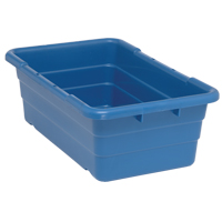 Cross Stack Bins, 16" W x 25.125" D x 8.5" H, Blue Pathway Supply LP