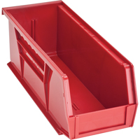 Ultra Stack & Hang Bin, 4-1/8" W x 4" H x 10-7/8" D, Red Pathway Supply LP