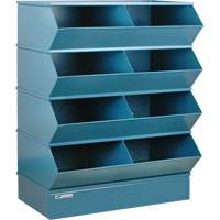 Syst&egrave;mes sectionnels &agrave; assembler, Cap. 5000 lb, 37" la x 24" p x 44" h, Bleu Pathway Supply LP