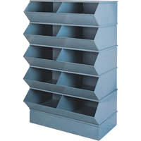 Syst&egrave;mes sectionnels &agrave; assembler, Cap. 5000 lb, 37" la x 24" p x 55" h, Bleu Pathway Supply LP